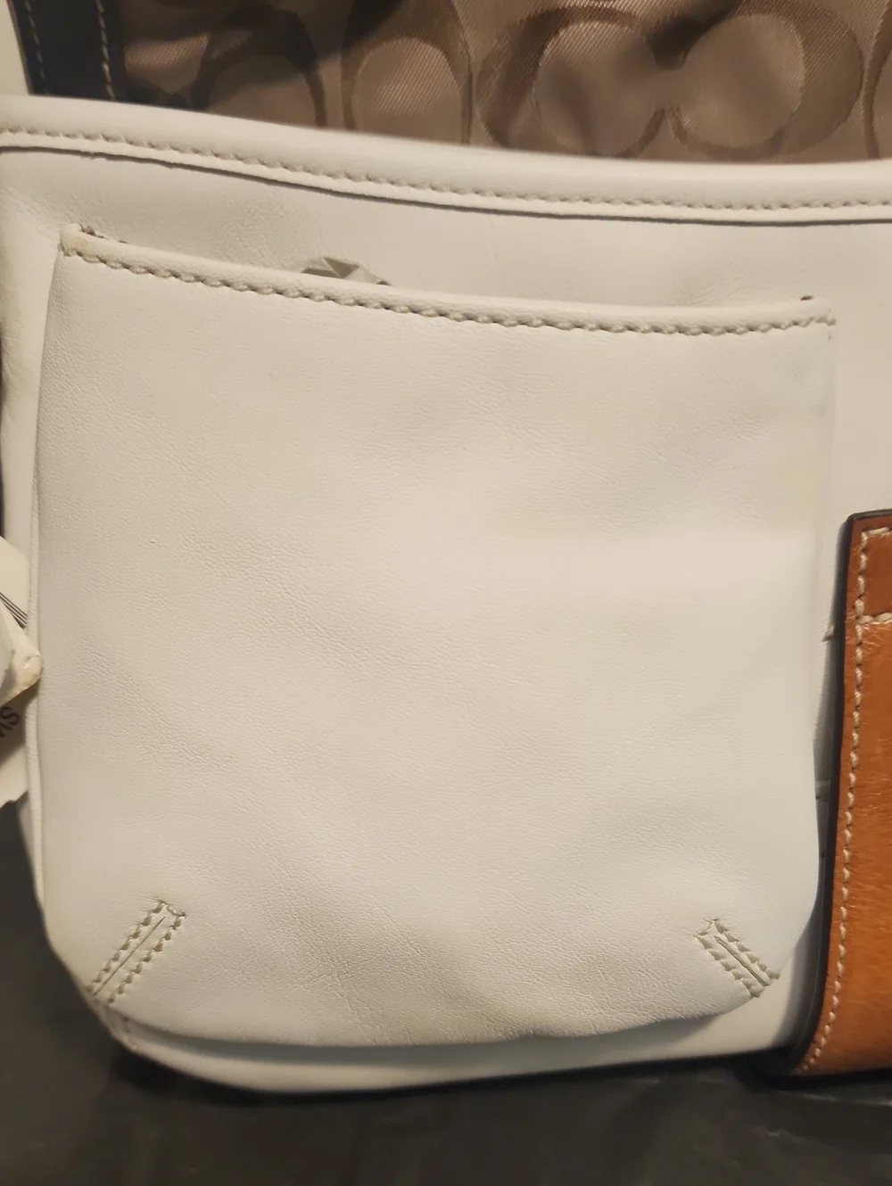 Coach Vintage Soho Leather Pocket Flap Shoulder Bag